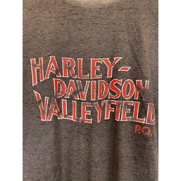 VTG Harley-Davidson Penmans T Shirt Valleyfield Quebec Single Stitch Size Medium - Picture 5 of 10